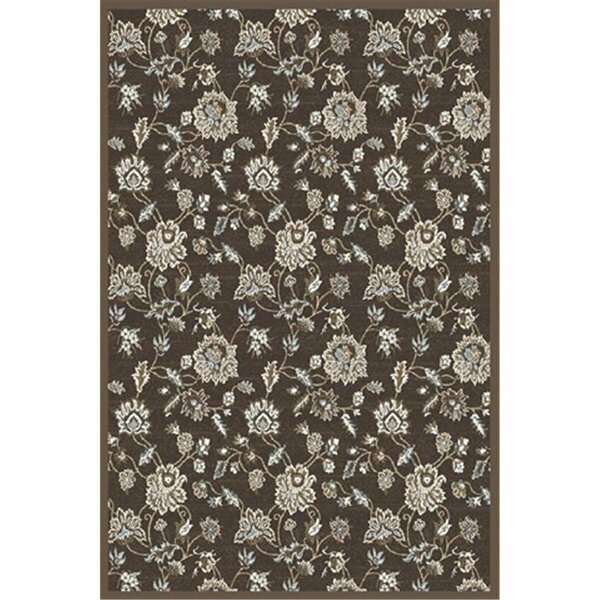 Auric Pisa Rectangular Brown Traditional Turkey Area Rug, 3 ft. 3 in. W x 4 ft. 11 in. H AU2480026